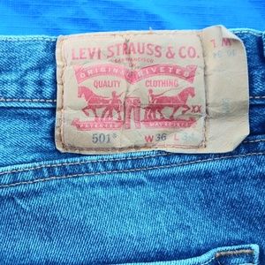36 X 34 - 501 - Levi Jeans